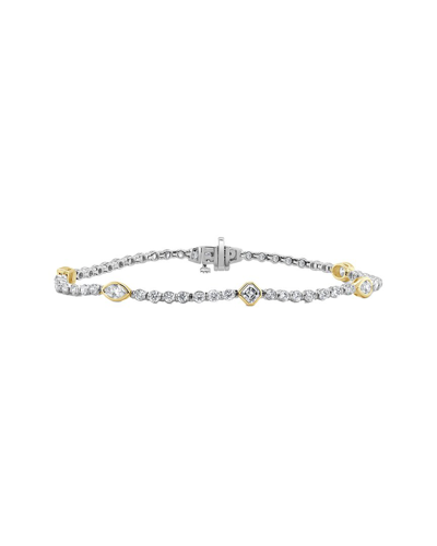 Sabrina Designs 14k 2.89 Ct. Tw. Diamond Bracelet In Metallic