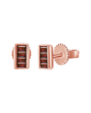 Sabrina Designs 14k Rose Gold 0.25 Ct. Tw. Ruby Studs