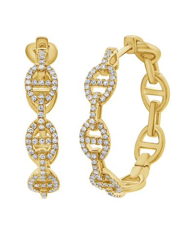 Sabrina Designs 14k 0.45 Ct. Tw. Diamond Hoops In Gold