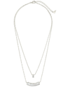 Sterling Forever Lillian Layered Necklace