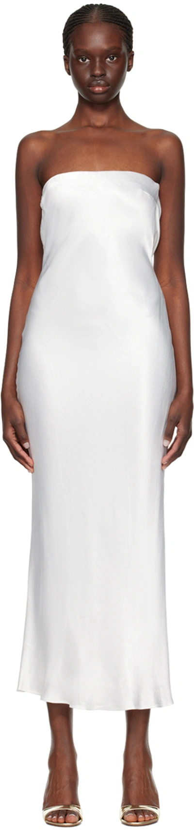 Bec & Bridge White Moon Dance Maxi Dress In Ivory