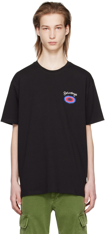 Saturdays Surf Nyc Black Printed T-shirt