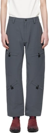 A. A. SPECTRUM GRAY JOINER CARGO PANTS