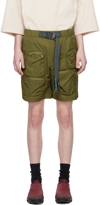 A. A. SPECTRUM GREEN WADRIAN SHORTS