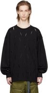 A. A. SPECTRUM BLACK CUTTERS SWEATSHIRT