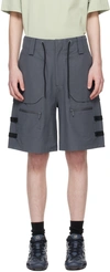 A. A. SPECTRUM GRAY STORMER SHORTS