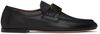 VALENTINO GARAVANI BLACK VLOGO SIGNATURE LOAFERS