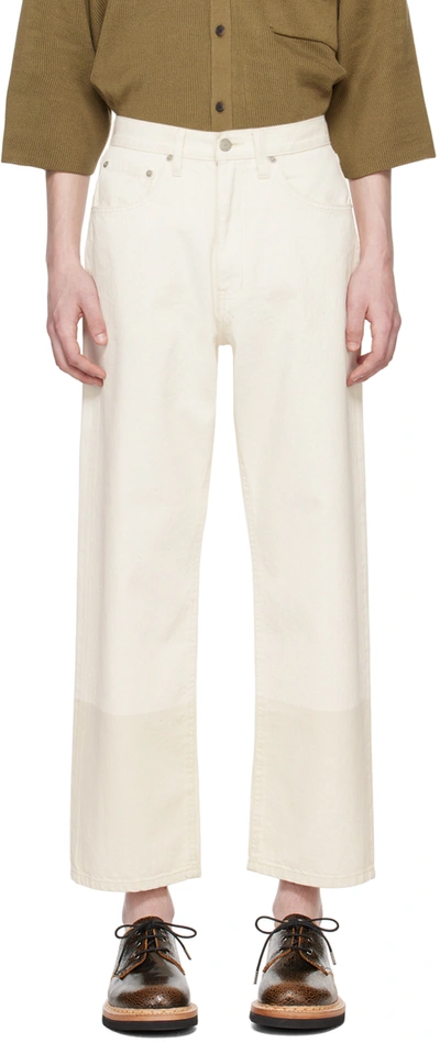 Yoke White 5p Jeans