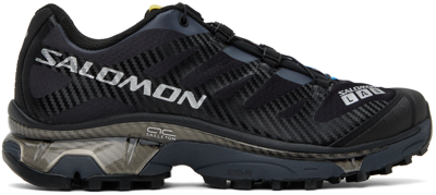 SALOMON BLACK XT-4 OG SNEAKERS