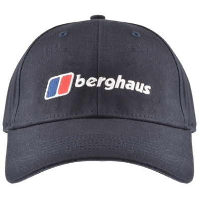 Berghaus Recognition Logo Cap Navy In Blue