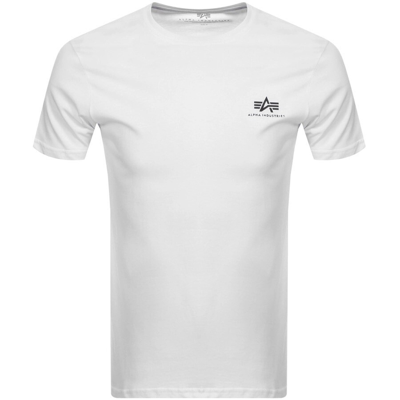 Alpha Industries Man T-shirt White Size Xxl Cotton