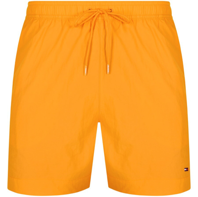 Tommy Hilfiger Swim Shorts Orange In Yellow