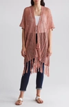 VINCE CAMUTO CROCHET COVER-UP WRAP