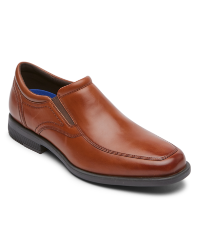 Rockport Isaac Apron Toe Slip-on Shoe In Tan