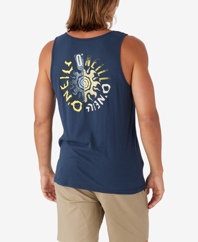 O'neill Men's Eclipse Standard Fit Tank Top In New Navy
