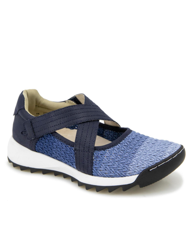Jambu Women's Mia Slip On Sneakers Casual Shoes In Blue/navy In Blue,navy