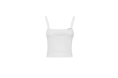 Pre-owned Alexander Wang Cami Top White