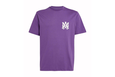 Pre-owned Amiri Ma Logo T-shirt Purple