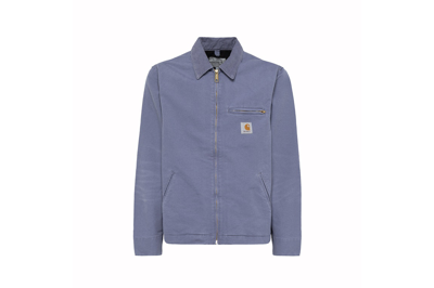 Pre-owned Carhartt Wip Detroit Jacket In Canvas Blue