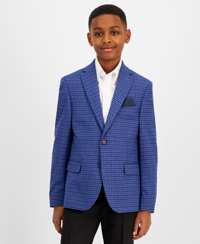 Brooks Brothers Kids' Big Boys Classic Stretch Suit Jacket In Navy,blue