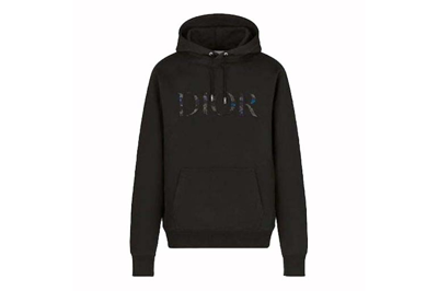 Pre-owned Dior X Peter Doig Logo Hoodie Black