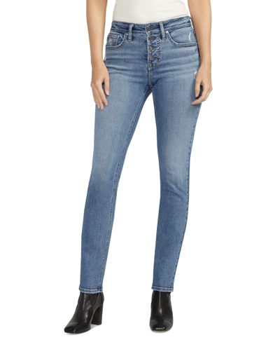 Silver Jeans Co. Women's Most Wanted Straight-leg Jeans In Indigo