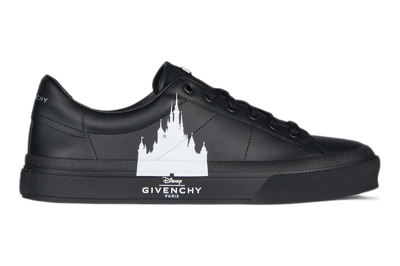 Pre-owned Givenchy City Sport Sneaker Disney Castle Black