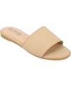 Journee Collection Womens Kolinna Flat Sandals In Nude