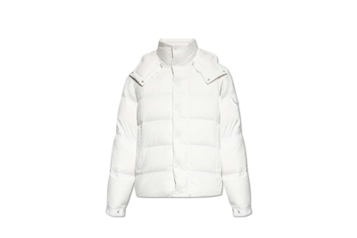 Pre-owned Moncler Vezere Down Jacket White