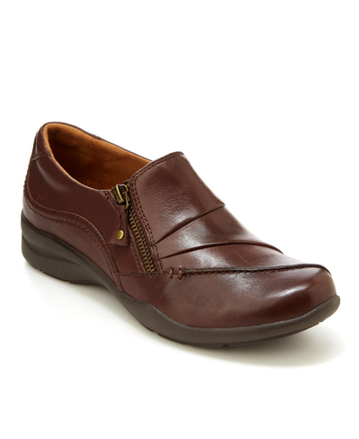 Jambu Women's Thea Slip On Shoes In Dark Brown