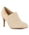 Jones New York Kaindie Womens Embossed Faux Leather Shooties In Natural Multi