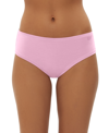 Gap Organic Stretch Cotton High Rise Bikini In Pink Lavender