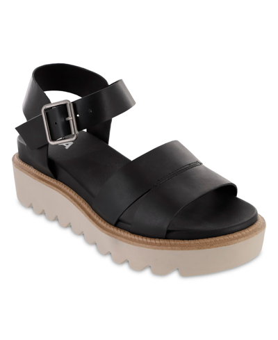 Mia Women's Jovie Platform Sandals In Black