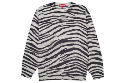 Pre-owned Supreme Cashmere Sweater Zebra