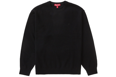 Pre-owned Supreme Cashmere Sweater (ss24) Black