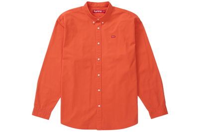 Pre-owned Supreme Small Box Shirt (ss24) Bright Orange