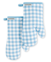 KITCHENAID GINGHAM OVEN MITT 2-PACK SET, 7" X 13"