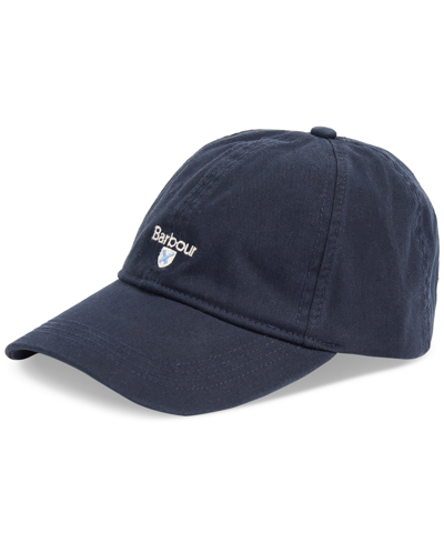 Barbour Men's Cascade Logo Embroidered Sport Cap In Blue