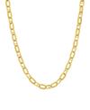 AND NOW THIS 18K GOLD PLATED OR SILVER PLATED LINK CHAIN NECKLACE