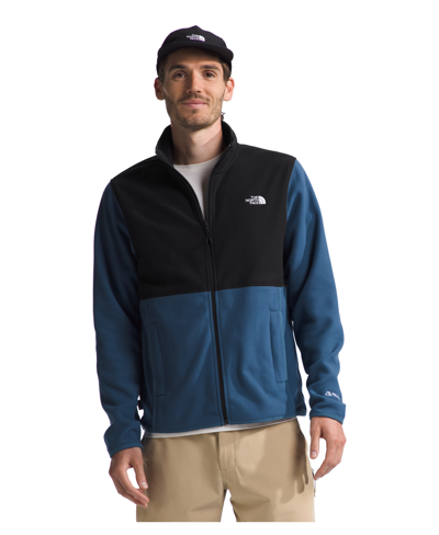 The North Face Logo Vertical Collar Grab Velvet Casual Jacket In Black