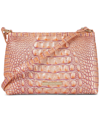 BRAHMIN LORELEI MELBOURNE EMBOSSED LEATHER SHOULDER