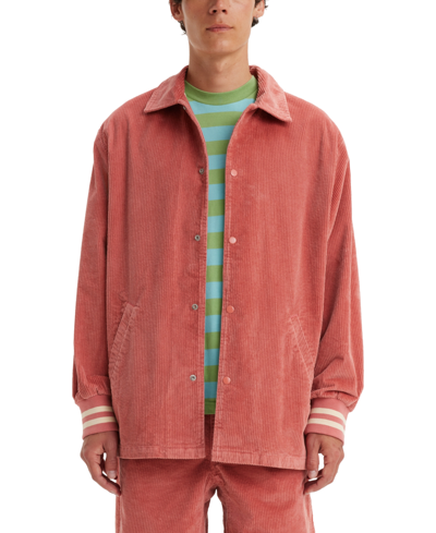Levi's Men's Oversized-fit Coaches Skate Jacket In Dusty Ceda