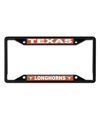 WINCRAFT TEXAS LONGHORNS CHROME COLORED LICENSE PLATE FRAME