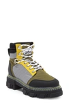 GANNI GANNI CLEATED LACE-UP HIKING BOOT