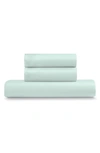 Ella Jayne Home 300 Thread Count Cottonduvet Cover & Sham Set In Mint