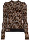 FENDI FF MOTIF JUMPER