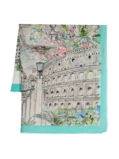 FALIERO SARTI MERAVIGLIE FINE-KNIT SCARF