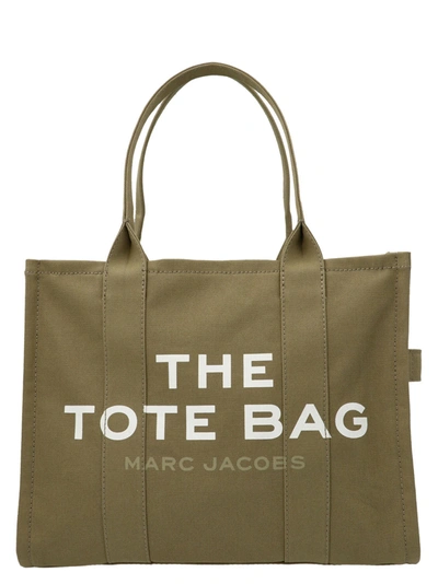 Marc Jacobs The Large Tote Canvas Bag In Green
