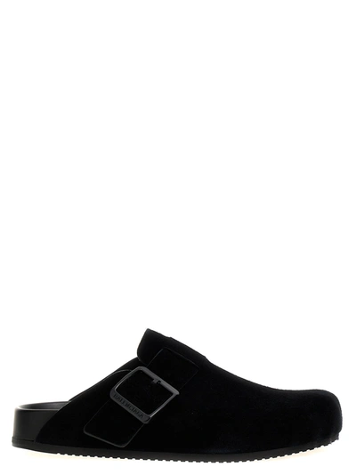 Balenciaga Sunday Slides In Black