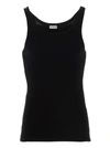 Dolce & Gabbana Men's Cotton Tank Top In Black